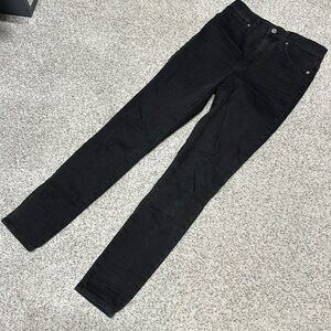 Madewell 11” high rise skinny jean black